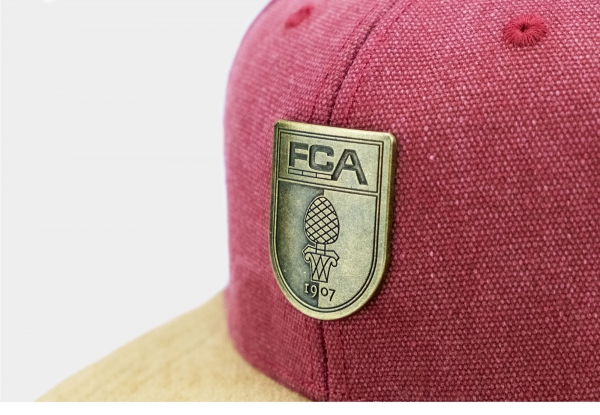 "FC Augsburg" - rot (Snapback)